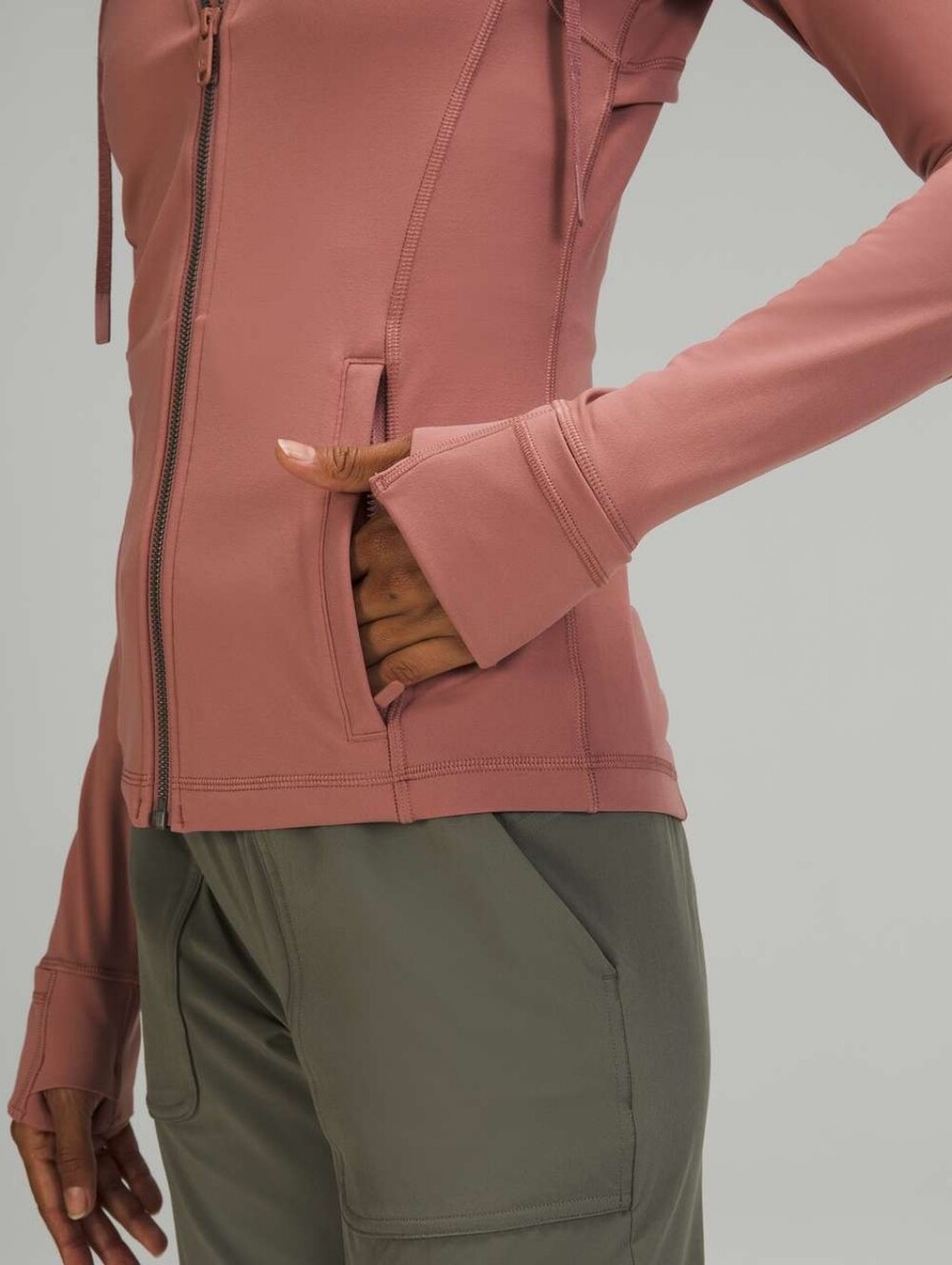 Lululemon Hooded Define Jacket Nulu Spiced Chai 8 - Picture 4 of 16